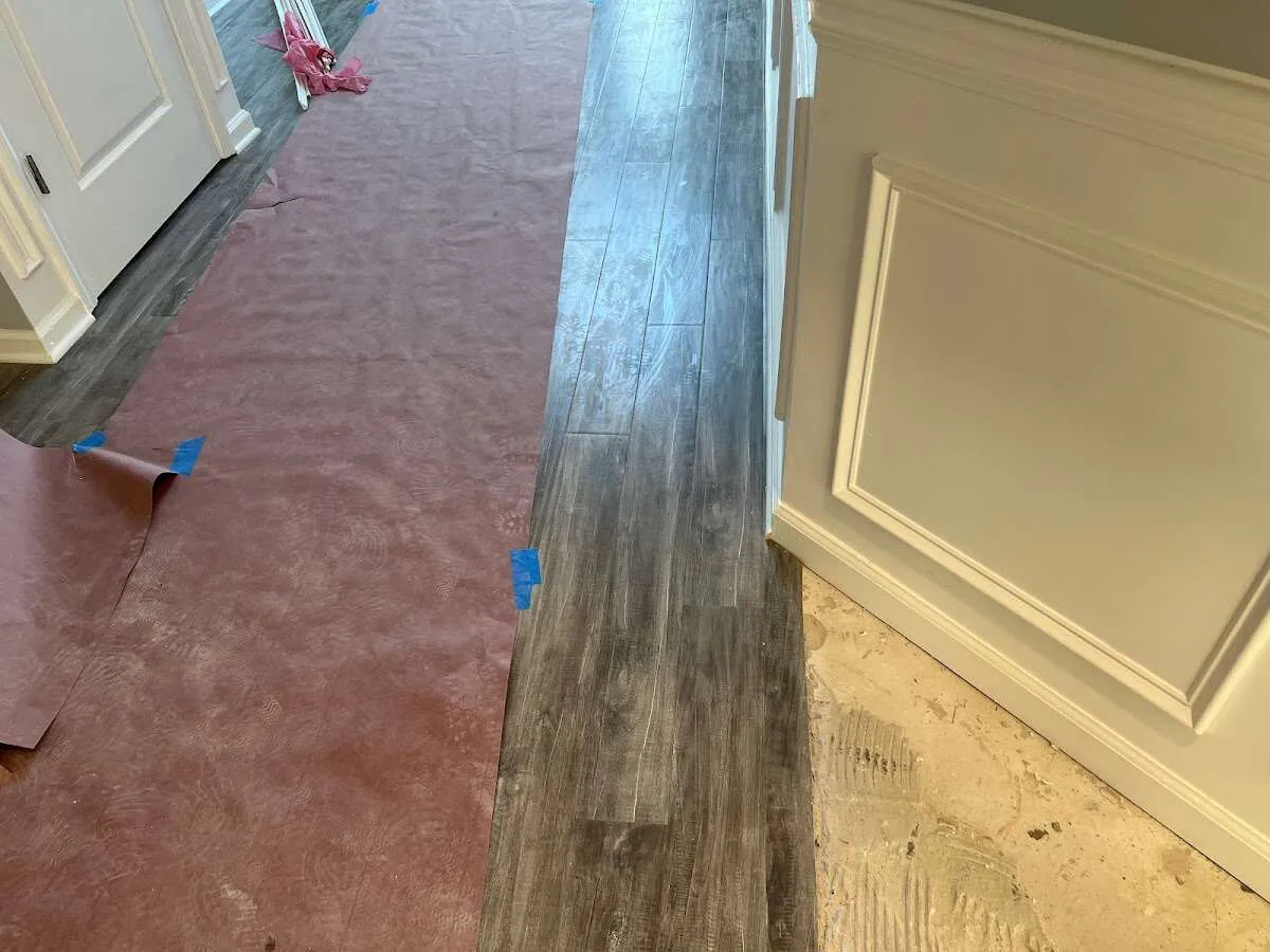 Completed marble shower restoration in Eagan